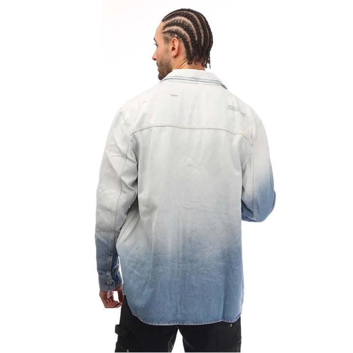 Off-White Corp Denim Overshirt 4 Off-White Corp Denim Overshirt - Image 2
