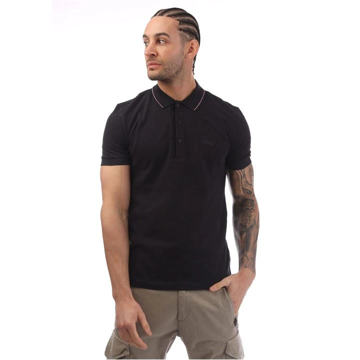 Boss Tonal Logo Slim-Fit Polo Shirt 4 Boss Tonal Logo Slim-Fit Polo Shirt - Image 2