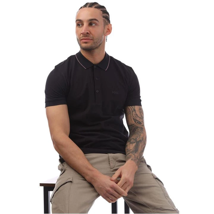 Boss Tonal Logo Slim-Fit Polo Shirt 6 Boss Tonal Logo Slim-Fit Polo Shirt - Image 4