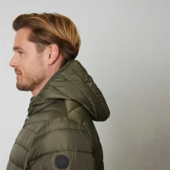 Threadbare Matte Finish Padded Hooded Jacket -FRASERS Shop 29922815 l a3