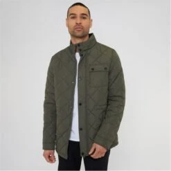 Threadbare Showerproof Diamond Quilted Jacket -FRASERS Shop 29954415 l