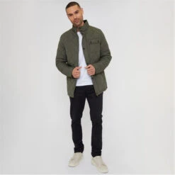 Threadbare Showerproof Diamond Quilted Jacket -FRASERS Shop 29954415 l a3