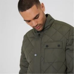 Threadbare Showerproof Diamond Quilted Jacket -FRASERS Shop 29954415 l a4