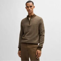 Boss H-Eltorino Quarter-Zip Sweater