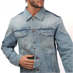 Off-White Twist Denim Jacket 8 Off-White Twist Denim Jacket -FRASERS Shop 30561318 l a2