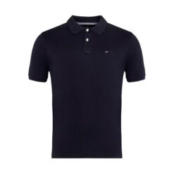 Eden Park Black Stretch Pima Cotton Polo -FRASERS Shop 30883818 l