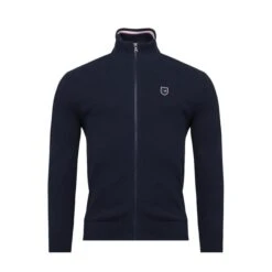 Eden Park Navy Blue Zip Cardigan
