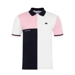 Eden Park Short-sleeved Colour-block Polo Shirt