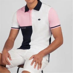 Eden Park Short-sleeved Colour-block Polo Shirt -FRASERS Shop 30981599 l a2