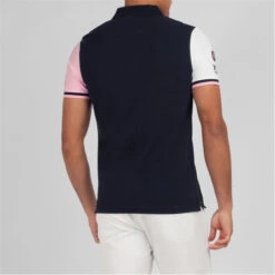 Eden Park Short-sleeved Colour-block Polo Shirt -FRASERS Shop 30981599 l a3