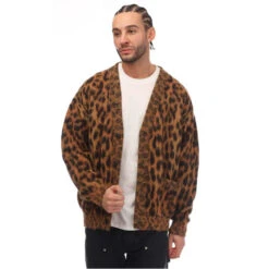 Palm Angels Animaler Brushed Cardigan -FRASERS Shop 31087605 l a2