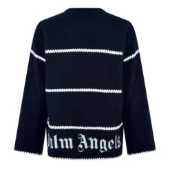 Palm Angels Monogram Striped Sweatshirt -FRASERS Shop 31136818 l a11