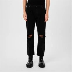 Balenciaga Loose Fit Buckle Pants -FRASERS Shop 31172303 l a2