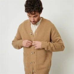 Threadbare Knitted V-Neck Cardigan -FRASERS Shop 31225505 l a4