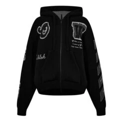 Off-White Varsity Knit Hoodie -FRASERS Shop 31257703 l a10