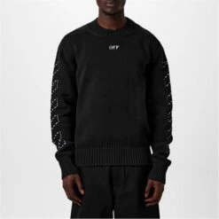Off-White Stitch Arrow Knit Sweater