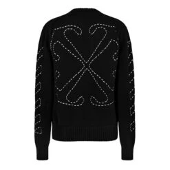 Off-White Stitch Arrow Knit Sweater -FRASERS Shop 31257903 l a11