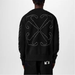 Off-White Stitch Arrow Knit Sweater -FRASERS Shop 31257903 l a2