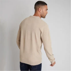 Threadbare Long Sleeve Textured Knitted Polo -FRASERS Shop 31524604 l a2