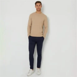 Threadbare Textured Knit Crew Neck Jumper -FRASERS Shop 31525004 l a2