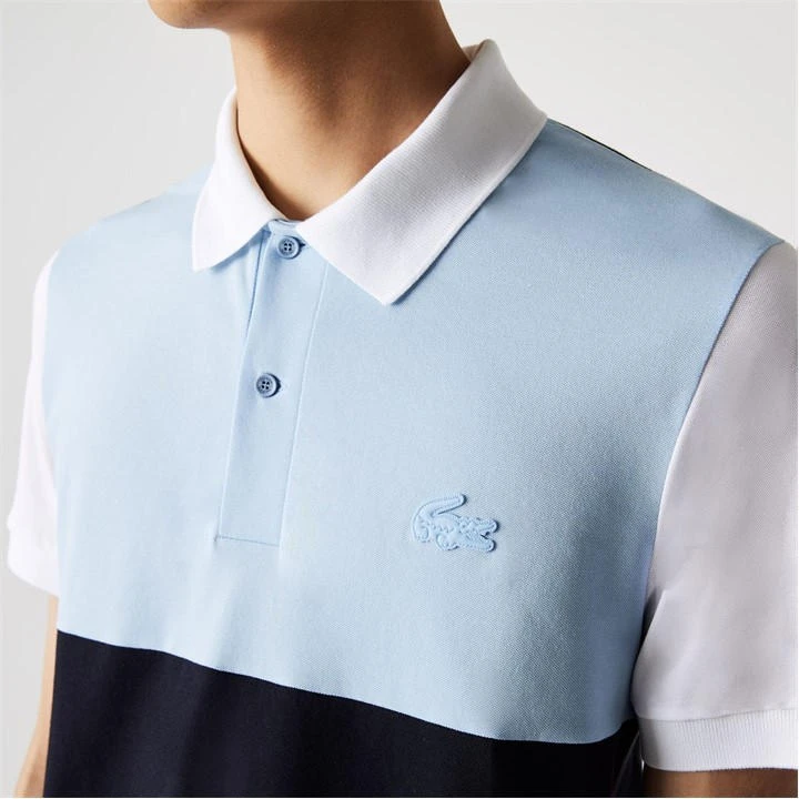 Lacoste Regular Fit Colourblock Piqu¿ Polo Shirt 6 Lacoste Regular Fit Colourblock Piqu¿ Polo Shirt - Image 4
