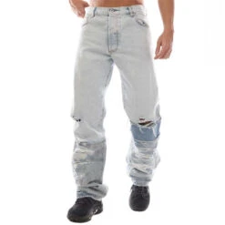 Layered Regular-Fit Jeans