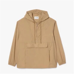 Lacoste Lightweight Water-Repellent Hooded Jacket