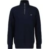 Gant Textured Half Zip Sweatshirt -FRASERS Shop 32067518 l