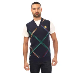 Lacoste Check Sweater Vest