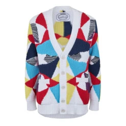 Missoni Geometric Intarsia Cardigan