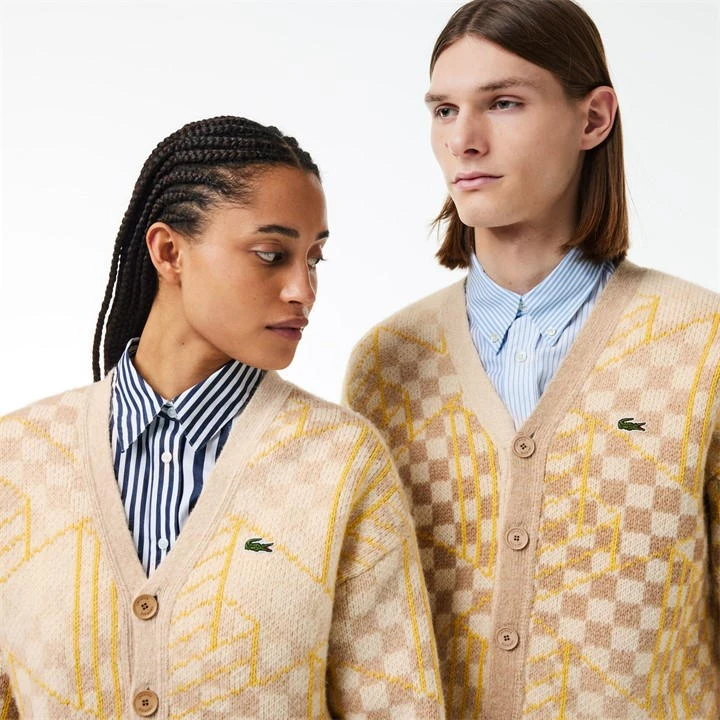 Lacoste Monogram Motif Cardigan 4 Lacoste Monogram Motif Cardigan - Image 2