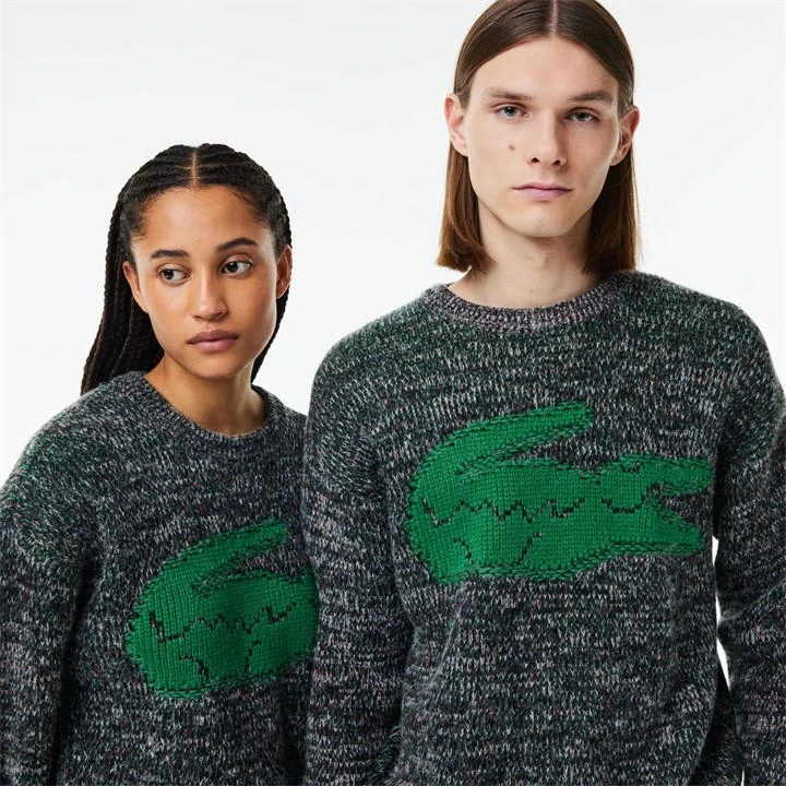 Lacoste Colour Block Croc Jumper 4 Lacoste Colour Block Croc Jumper - Image 2