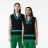 Lacoste V Neck Cable Knit Sweater Vest 2 Lacoste V Neck Cable Knit Sweater Vest -FRASERS Shop 32640769 l