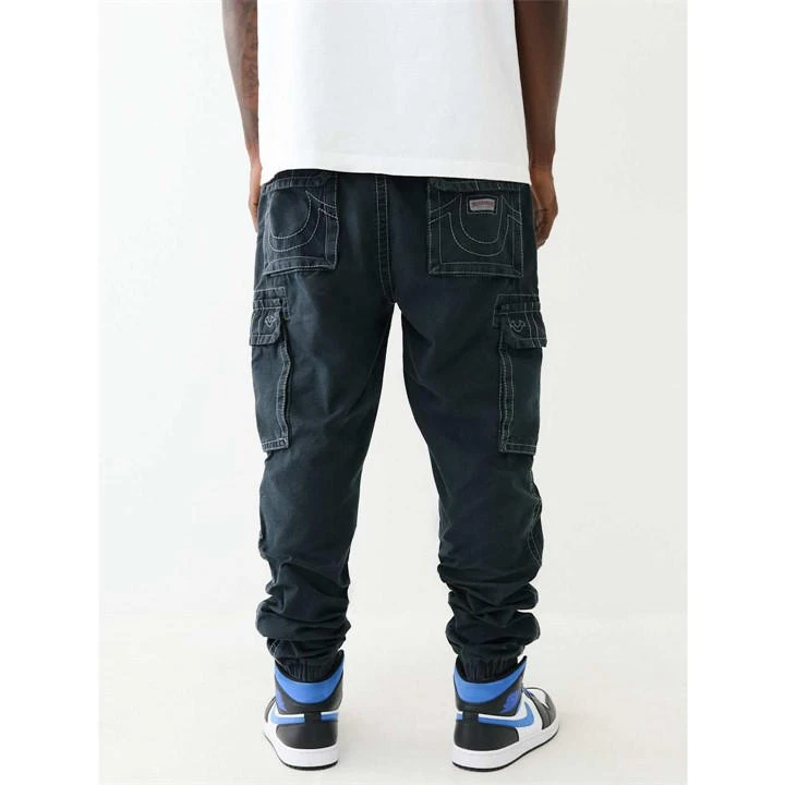 True Religion Washed Cargo Joggers Mens 4 True Religion Washed Cargo Joggers Mens - Image 2