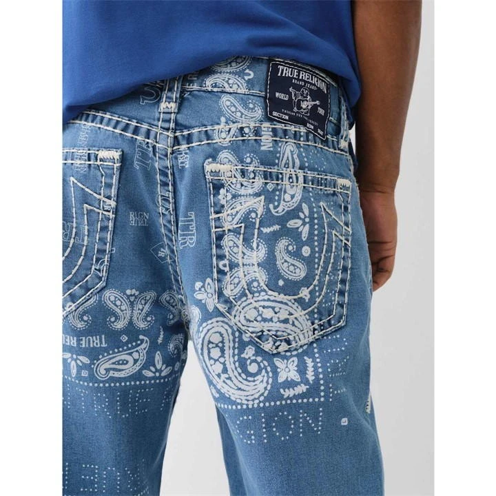True Religion Bobby Bandana Jeans Mens 5 True Religion Bobby Bandana Jeans Mens - Image 3
