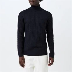Threadbare Roll Neck Jumper Mens -FRASERS Shop 32747918 l a2