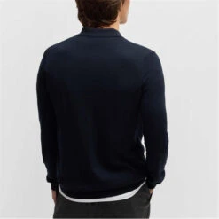 Hugo San Pepe Polo Collar Sweater -FRASERS Shop 32784118 l a4
