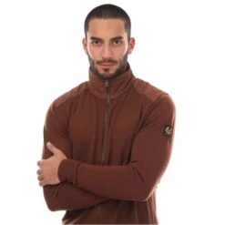 BELSTAFF Merino Wool Kebly Zip Cardigan -FRASERS Shop 32795605 l a2