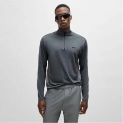 Boss Decorative Reflective Logo Polo Shirt