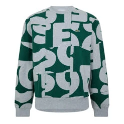 Lacoste Letter Print Sweatshirt