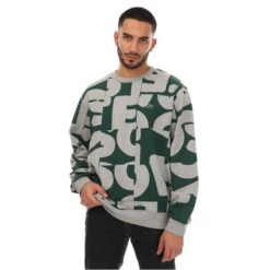 Lacoste Letter Print Sweatshirt -FRASERS Shop 33046599 l a2