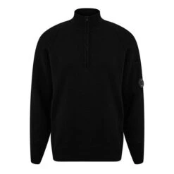 Lambswool Grs Half-Zipped Knit