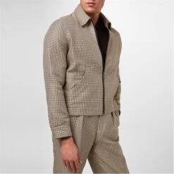 Grant Puppytooth Bomber Jacket -FRASERS Shop 33986569 l a4