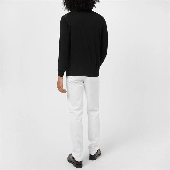 Canali Two Tone Knit Jumper 5 Canali Two Tone Knit Jumper - Image 3