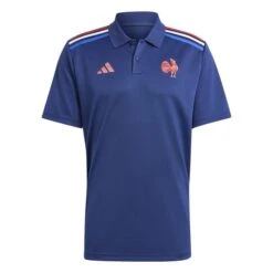 ADIDAS France Rugby Home Polo Shirt 2024 Adults