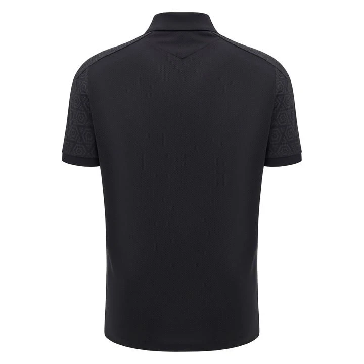 MACRON Wales Rugby Travel Polo Shirt 2024 Adults 4 MACRON Wales Rugby Travel Polo Shirt 2024 Adults - Image 2