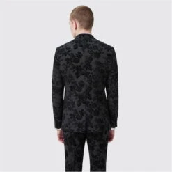 Fleet Skinny Fit Flocked Jacket -FRASERS Shop 52005102 l a3