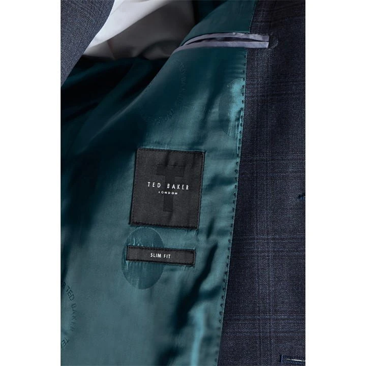 Ted Baker Ara Slim Fit Check Suit Jacket 8 Ted Baker Ara Slim Fit Check Suit Jacket - Image 6