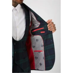 Ginger Skinny Fit Tartan Suit Jacket -FRASERS Shop 52018615 l a4