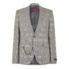 Jessop Slim Fit Light Green Check Suit Jacket 1 Jessop Slim Fit Light Green Check Suit Jacket -FRASERS Shop 52033315 l